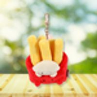 MINISO Yummy Yummy Series Plush Bag Charm (Delicious French Fries