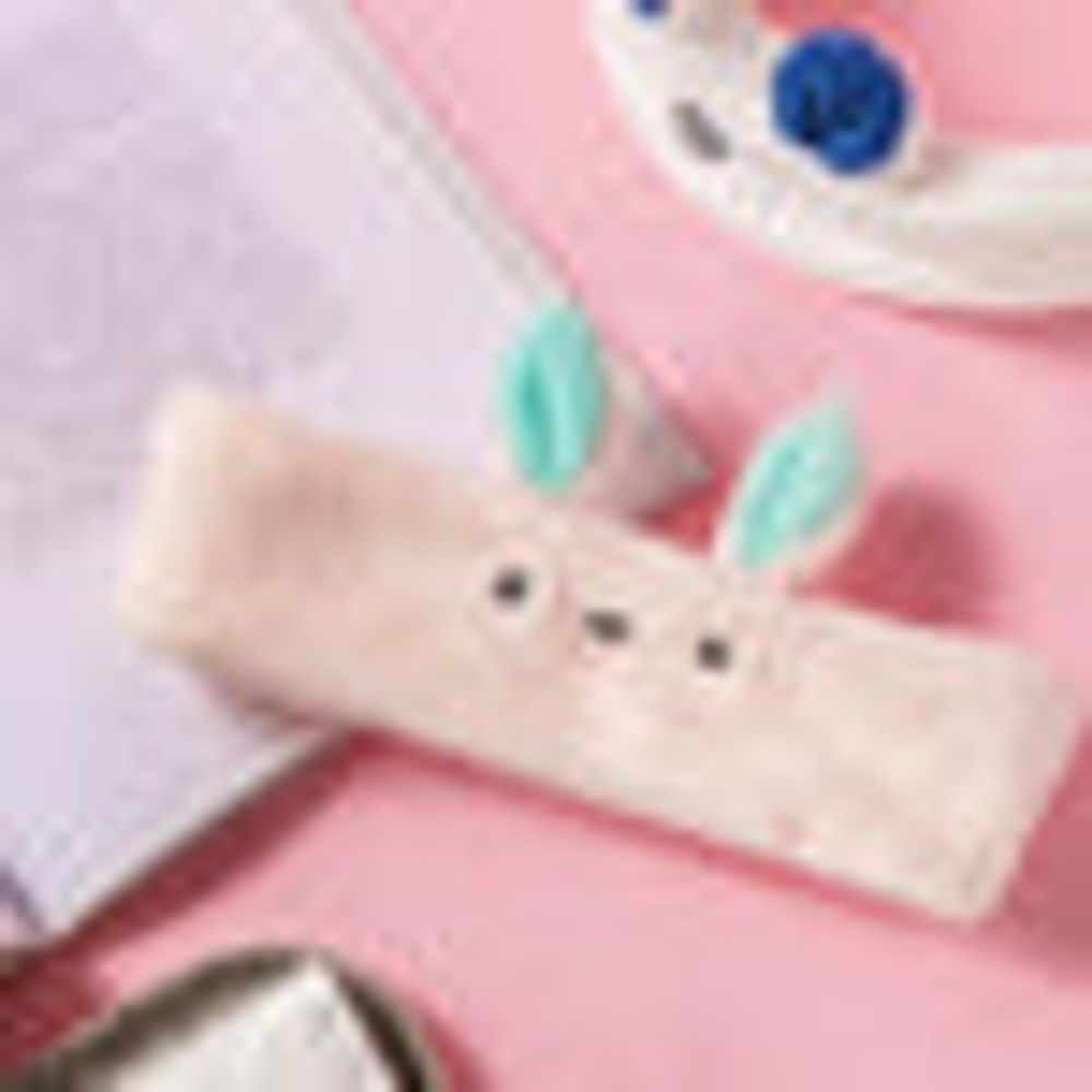 Miniso Animal Soft & Elastic Face Wash Headband (Random pick