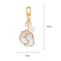MINISO Disney Animals Collection Rotation Key Chain (Marie
