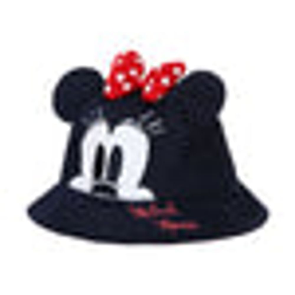 MINISO Mickey Mouse Collection 2.0 Bucket Hat for Kids (Bowknot