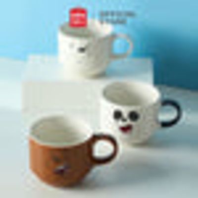 MINISO We Bare Bears Collection 4.0 Ceramic Mug Mix 255mL (3pcs