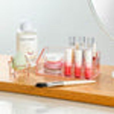 MINISO Multifunctional Cosmetics & Jewelry Storage Box (S) (Pink