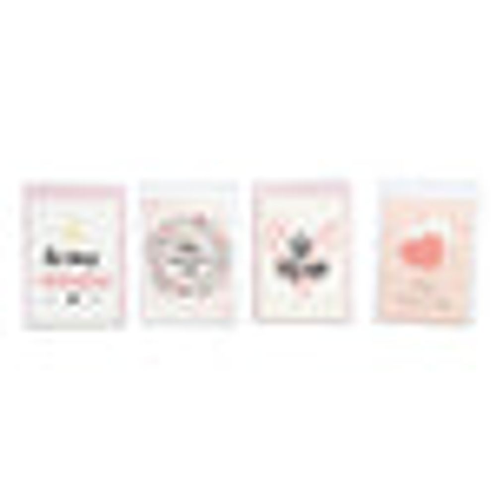 MINISO Pink Love Cards (Random Colours