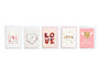 MINISO Pink Love Cards (Random Colours