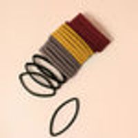 MINISO Simple Glossy Hair Tie Elastic Band 20 PCS Set
