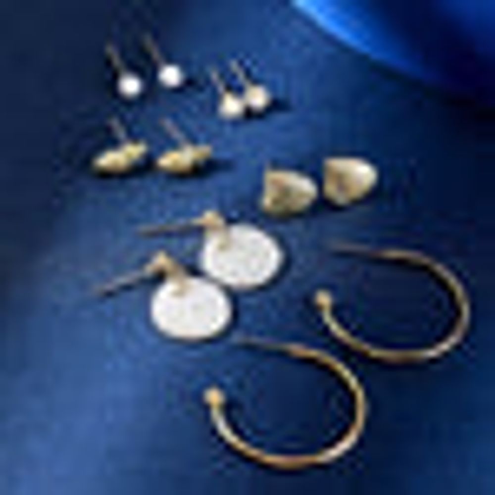 MINISO Ear Ring Fashion Conch Love Set
