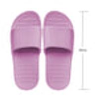 MINISO Women's Honeycomb Pattern Soft Sole Bathroom Slippers(Orchid Pink,37-38