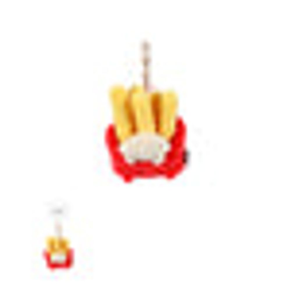 MINISO Yummy Yummy Series Plush Bag Charm (Delicious French Fries