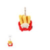 MINISO Yummy Yummy Series Plush Bag Charm (Delicious French Fries