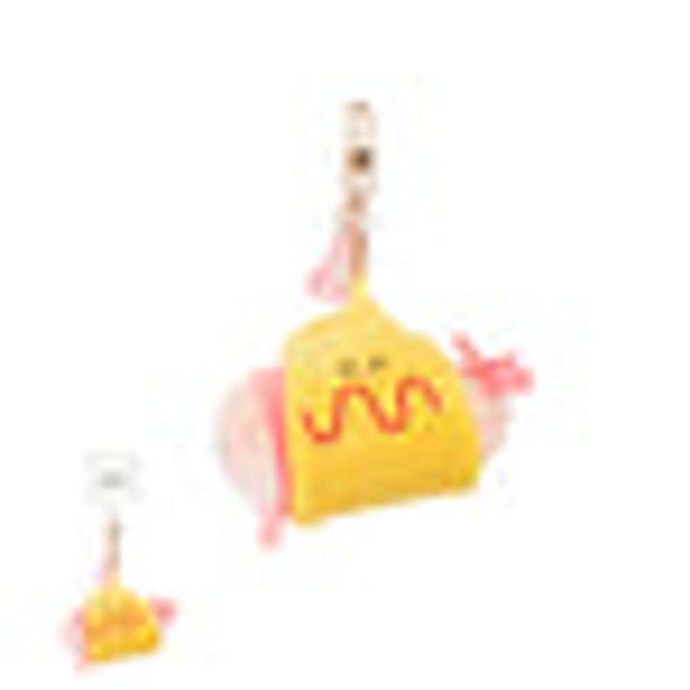 MINISO Yummy Yummy Series Plush Bag Charm (Cheese Shrimp Roll