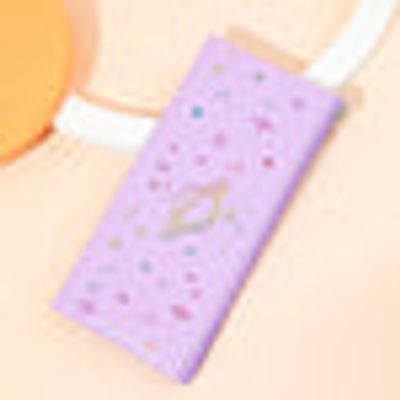 MINISO Illusion Collection PU Pencil Case 20*9cm (Purple