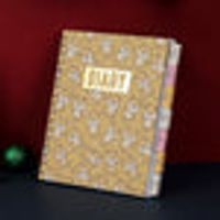 MINISO Mini Family Series Memo Book with Calendar (101 Sheets)(Shiba Inu
