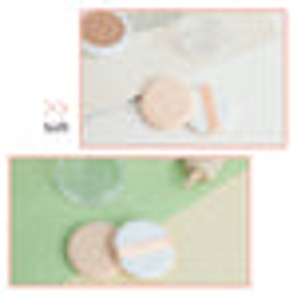 MINISO 2PCS Super Soft Makeup Powder Puff