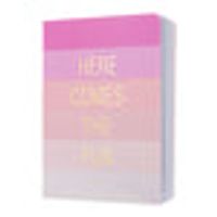 MINISO Pink Colored Fading Hardcover Notebook
