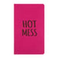 MINISO Fun Quote Lettering Foil Notebook (Random Colour