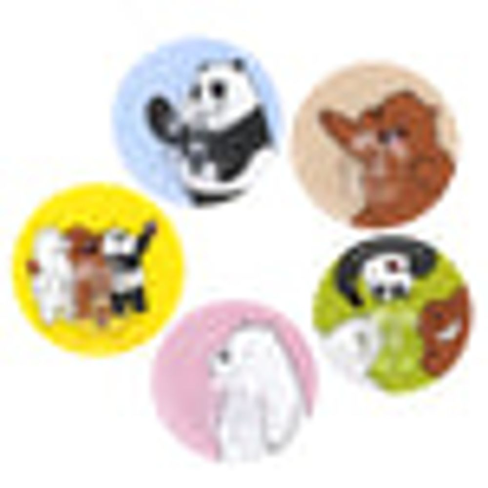 MINISO We Bare Bears- Hook (5 Pack