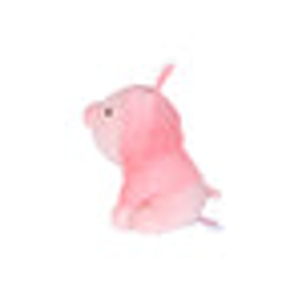 MINISO Sitting Piglet Plushie with Rabbit Hoodie