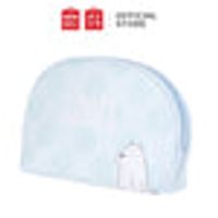 MINISO We Bare Bears-Semicircle Cosmetic Bag (Random Color