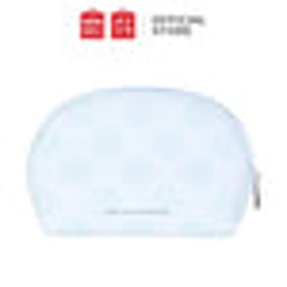 MINISO We Bare Bears-Semicircle Cosmetic Bag (Random Color