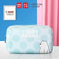 MINISO x We Bare Bears - Cute Rectangle Waterproof Makeup Bag