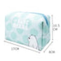 MINISO x We Bare Bears - Cute Rectangle Waterproof Makeup Bag