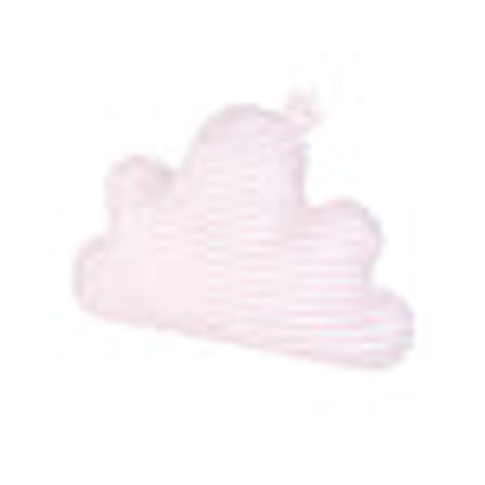 MINISO Stripe Cloud-shaped Pillow with Crown
