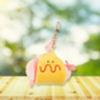 MINISO Yummy Yummy Series Plush Bag Charm (Cheese Shrimp Roll