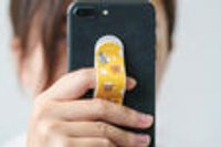 MINISO Tom & Jerry I Love Cheese Collection Push-to-Switch Phone Grip (Random Colour