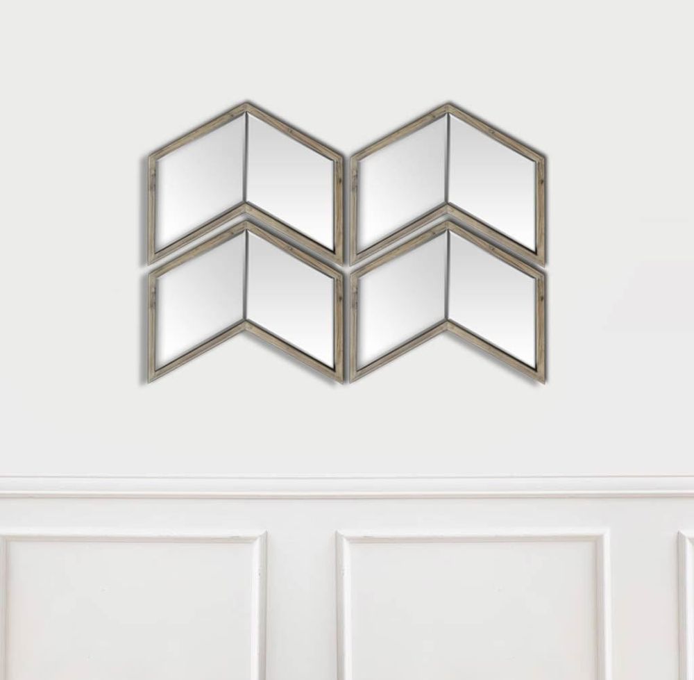 Chevren Wall Mirror