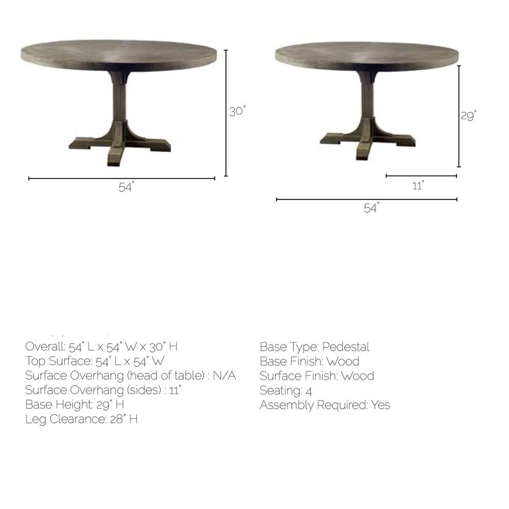 Barrett Round Dining Table