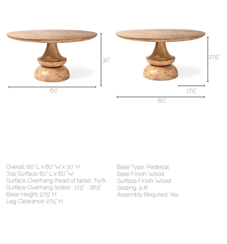 Crossman Dining Table