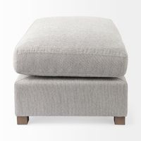 Valence Light Gray Modular Sofa Elements