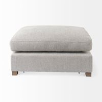 Valence Light Gray Modular Sofa Elements