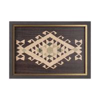 Brown Tapestry Framed Series