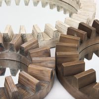 Sprocket Wall Mirror