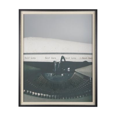 Typewriter Note Framed Series