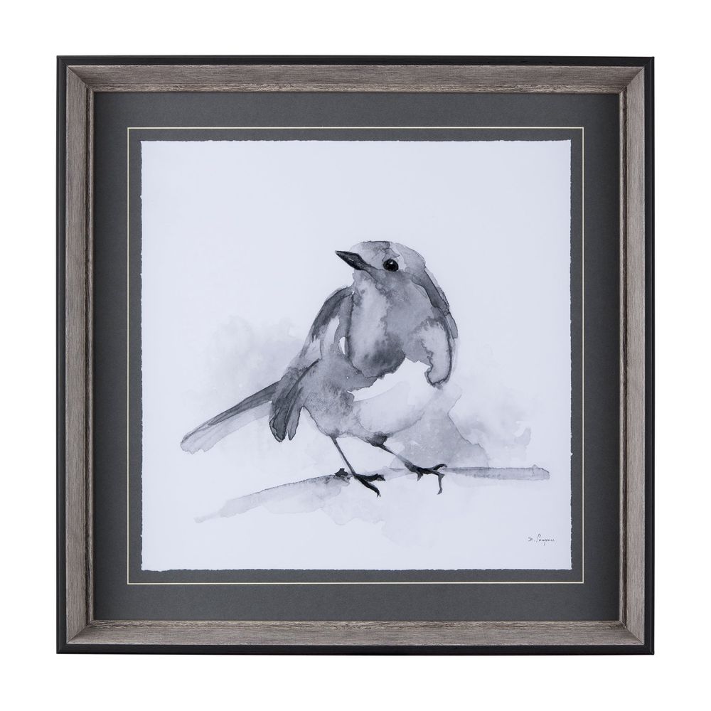 BW Bird Framed Series