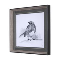 BW Bird Framed Series