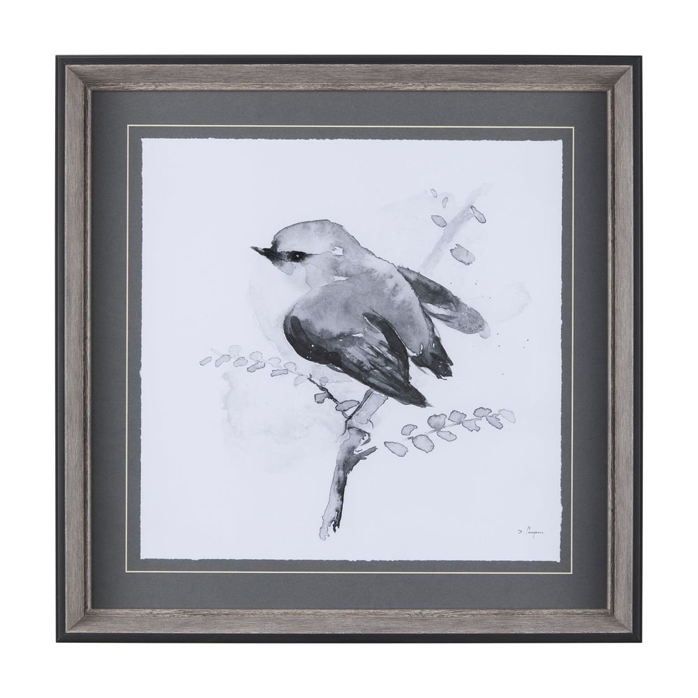 BW Bird Framed Series