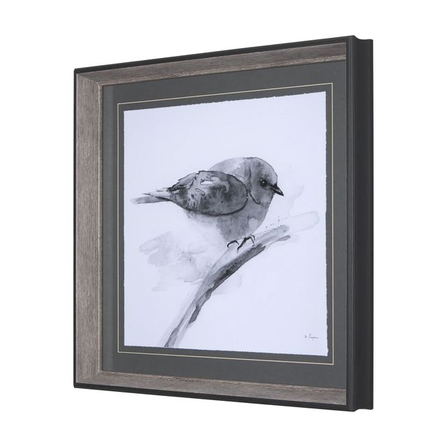 BW Bird Framed Series