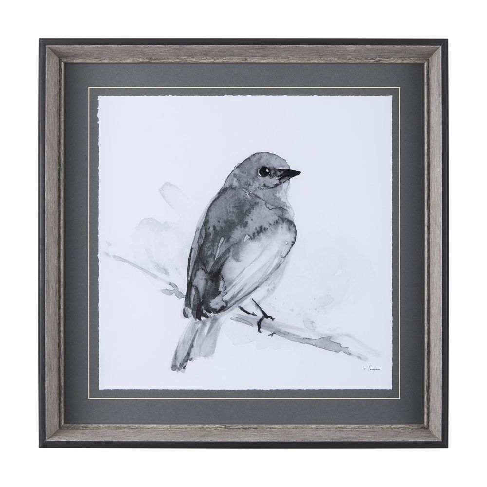 BW Bird Framed Series