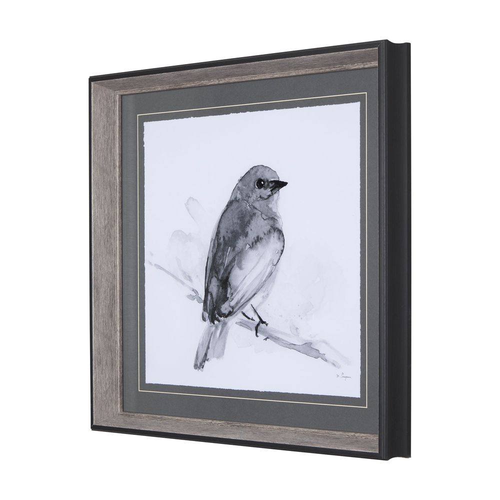 BW Bird Framed Series