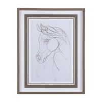 Horse Sketch Framed Series