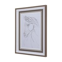 Horse Sketch Framed Series