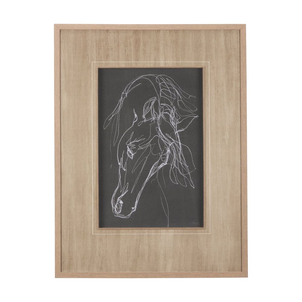 Horse Sketch Framed Series