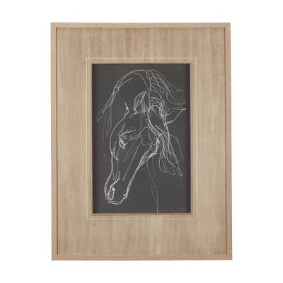 Horse Sketch Framed Series