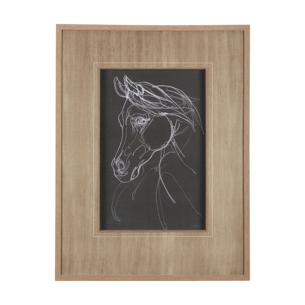 Horse Sketch Framed Series