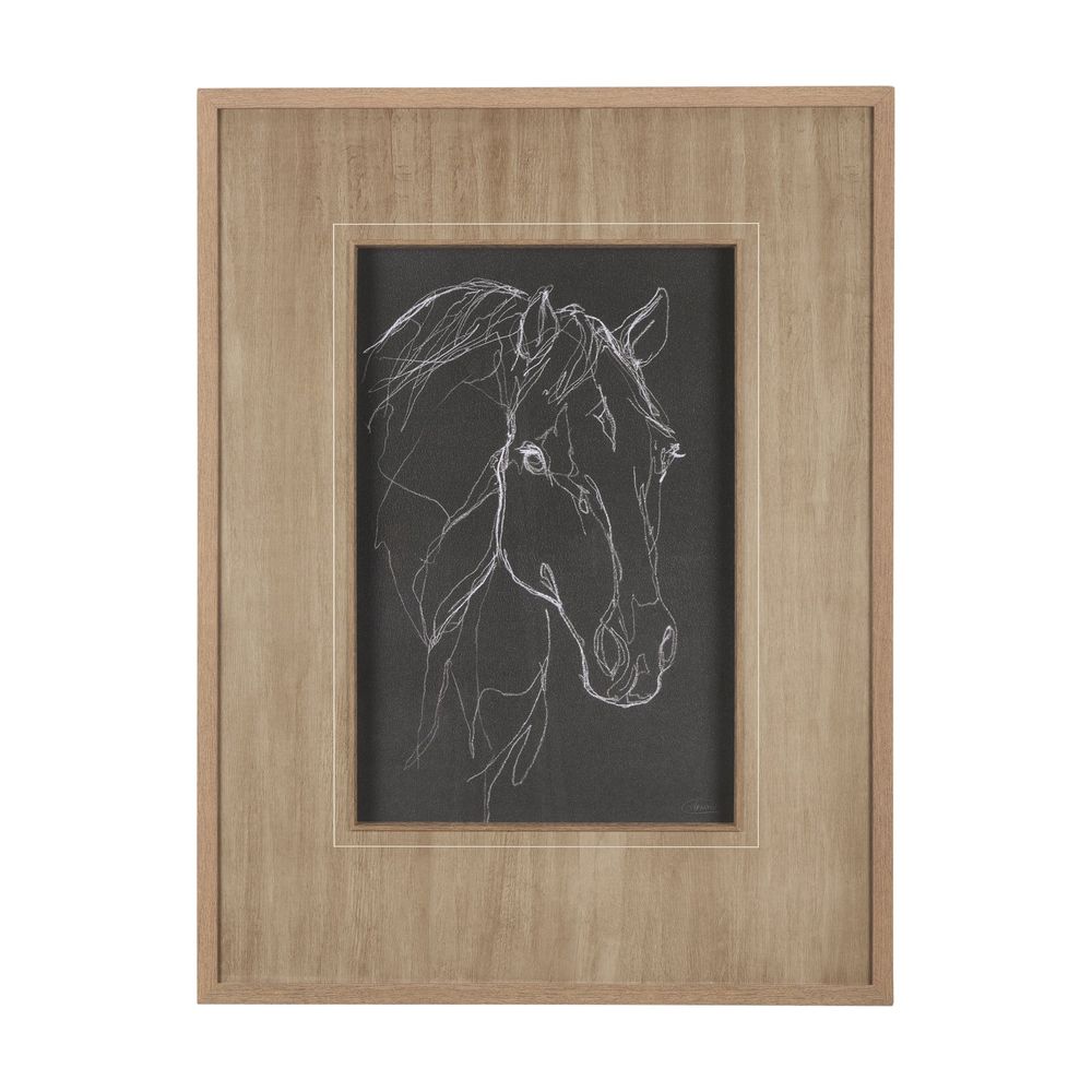 Horse Sketch Framed Series