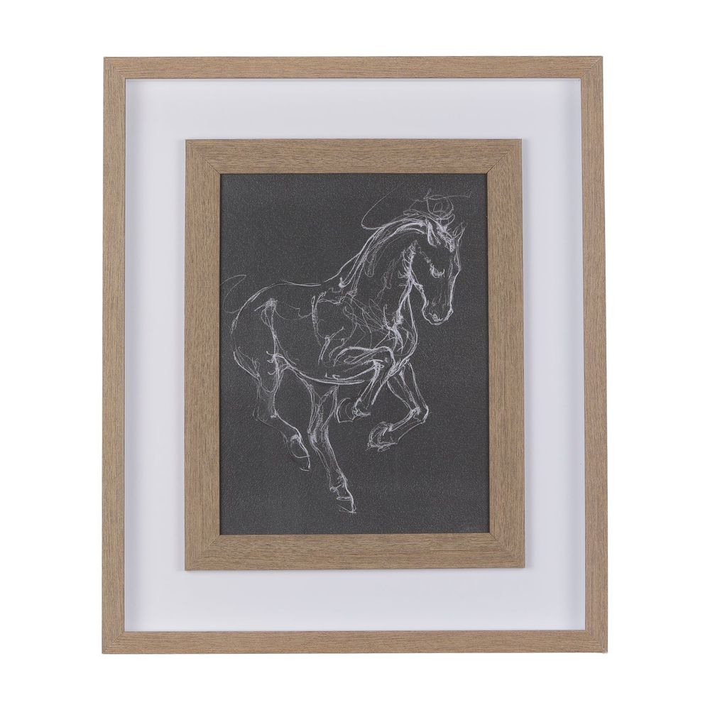 Horse Sketch Framed Series