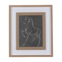 Horse Sketch Framed Series